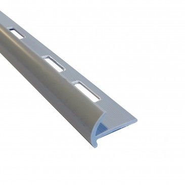 Perfil Pvc P/Azulejo 8/9 - 2,60mt Cinza