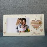 MOLDURA 10X15 MÃE MADEIRA DECORADA