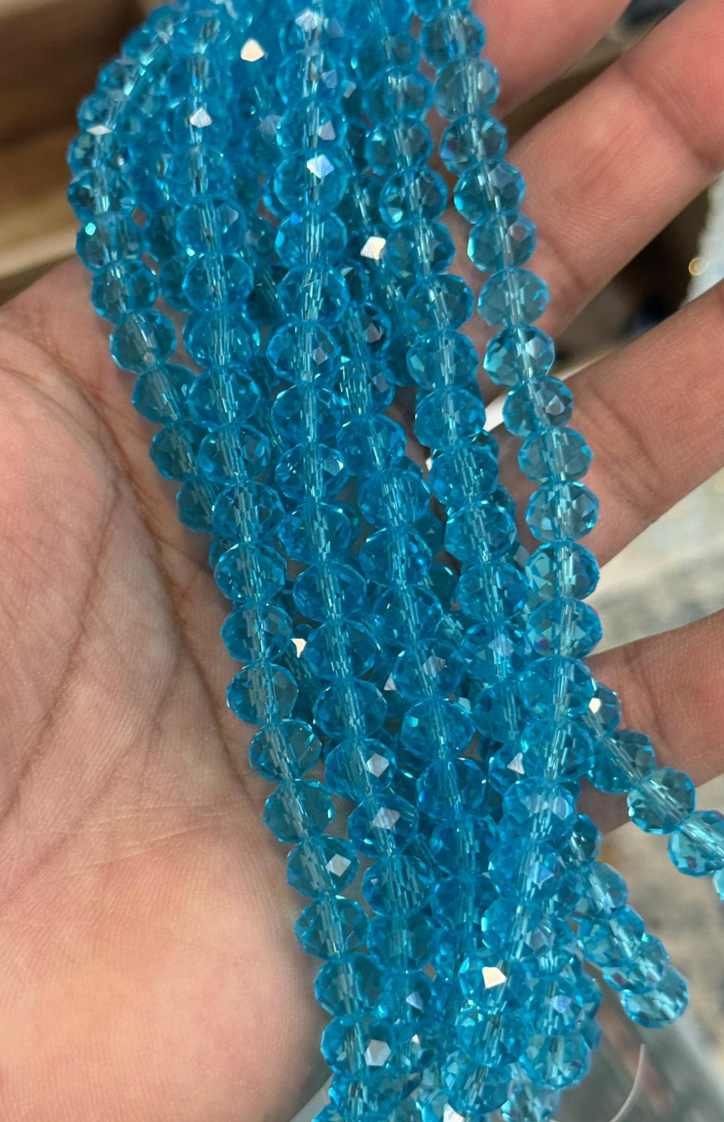 Missanga Cristal 30g - Azul