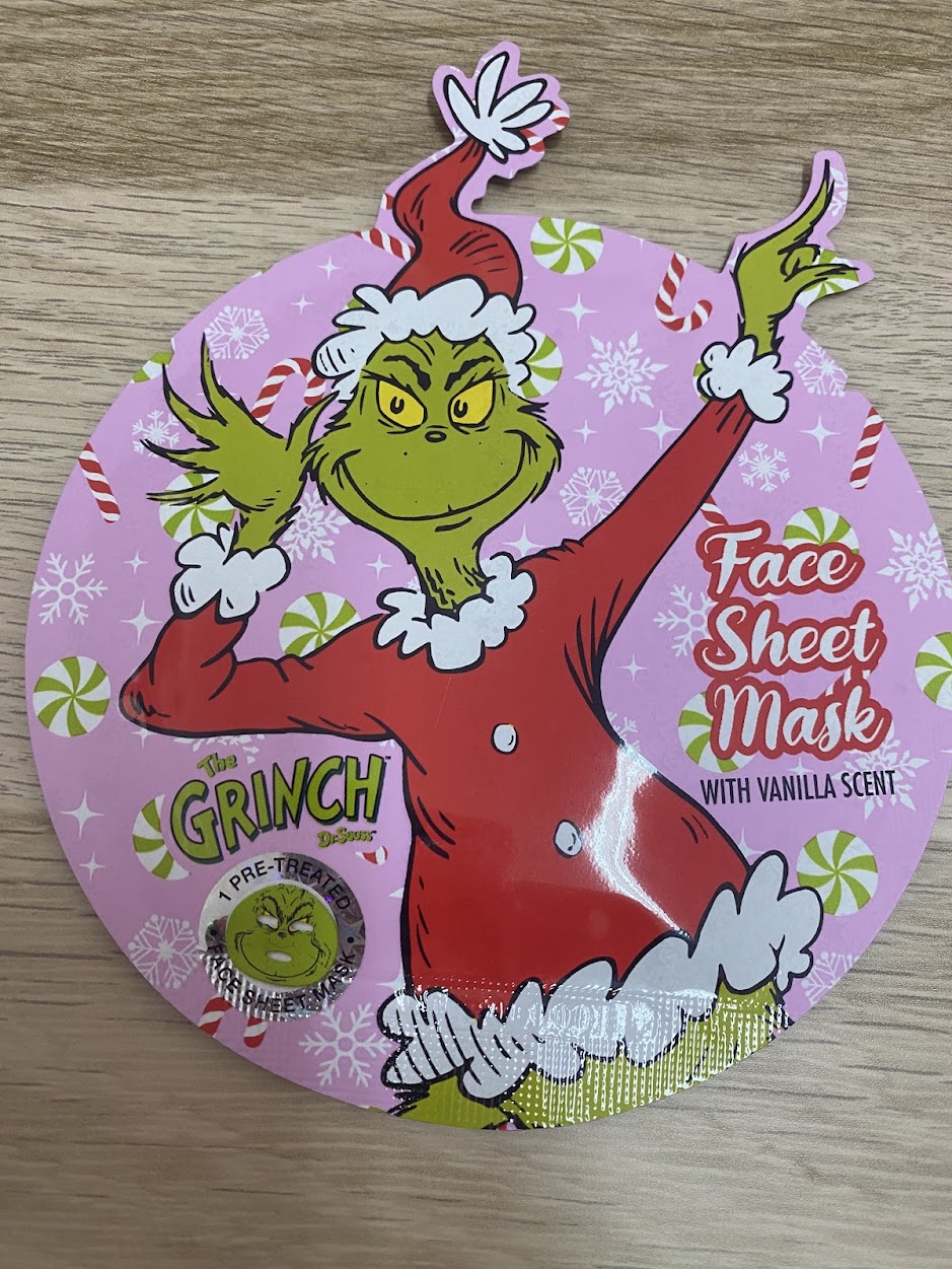Máscara facial The Grinch 