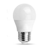 Lampada led esférica E27 G45 4.5W 3000K branco quente