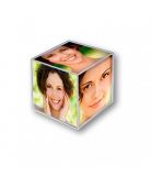 cubo rotativo acrilico 6x6