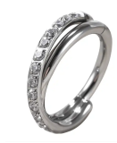 Argola  Firenze Alternada 10mm 