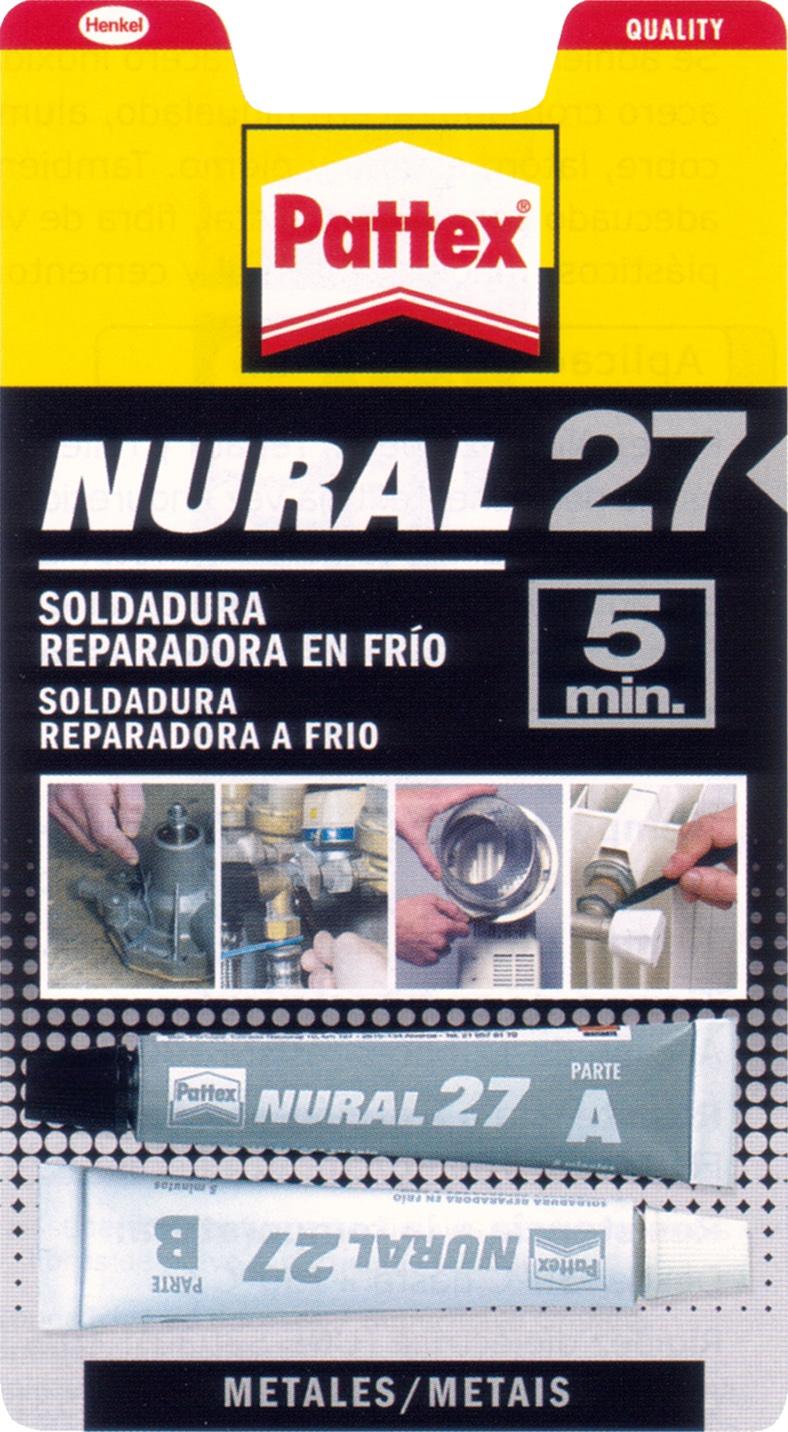 Henkel Pattex Nural 27-2x11ml (Rápida)