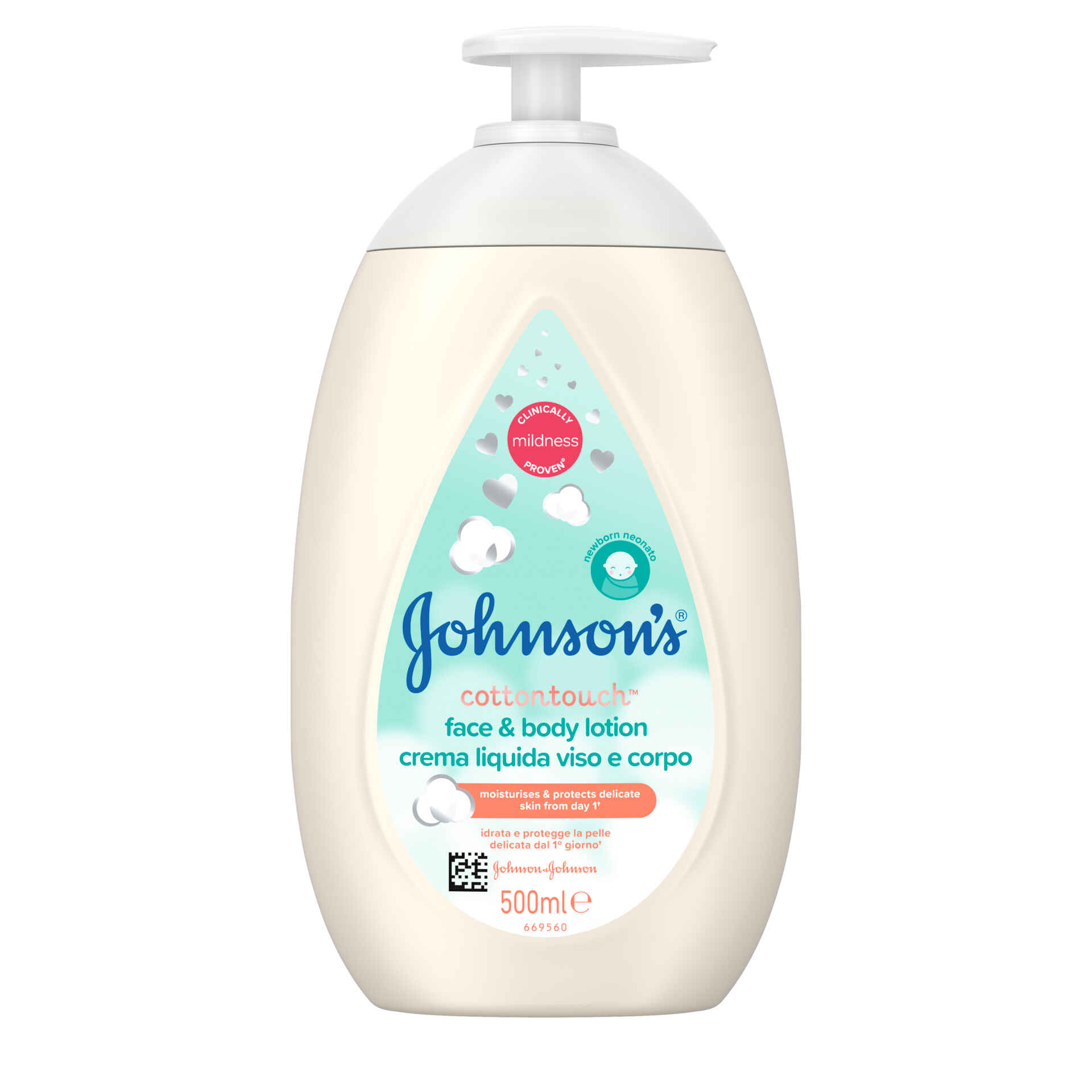 GEL DE BANHO COTTON TOUCH J&J