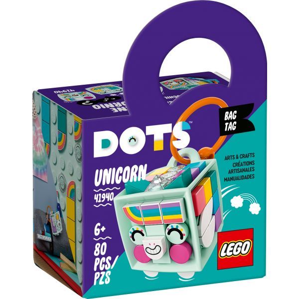 LEGO DOTS ADORNO PARA MALA UNICORNIO