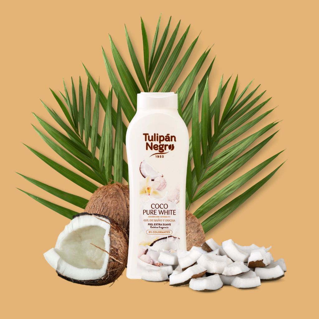 Gel de Banho Tulipan Negro 650ml Coco