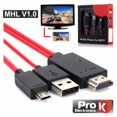 CONVERSOR MHL P/HDMI FEMEA PROK