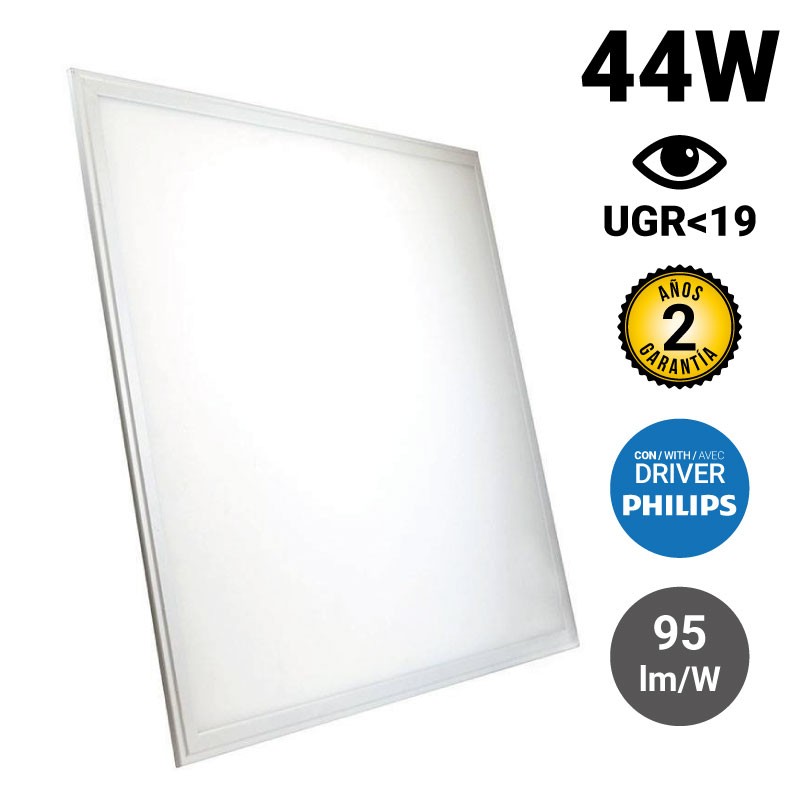 Painel led 600X600 44W 3960Lm 4000K UGR19 Philips Driver