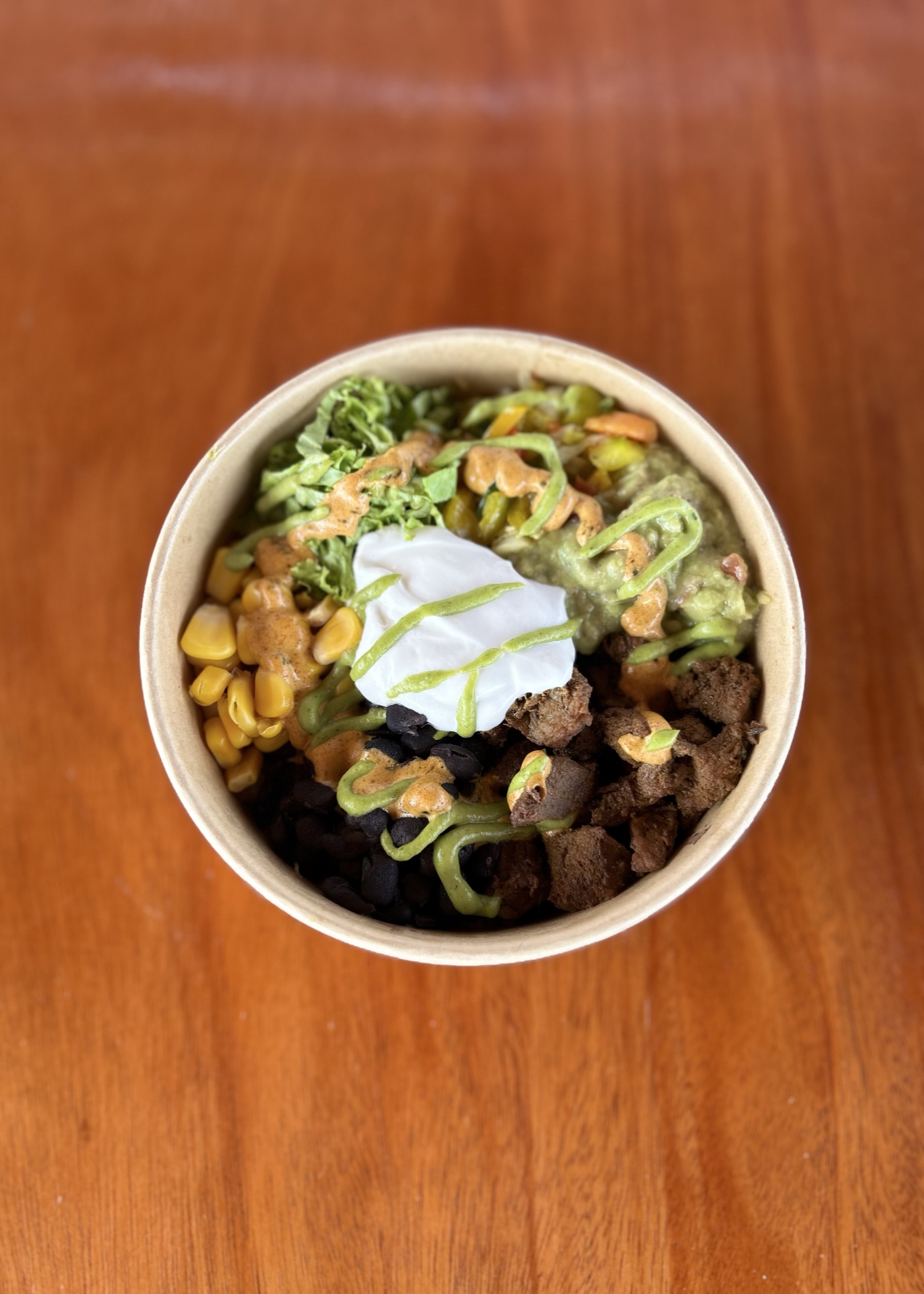 Burrito Bowl de Carne Assada Normal