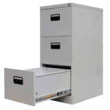 ARQUIVO DE AÇO 3 GAVETAS CINZA