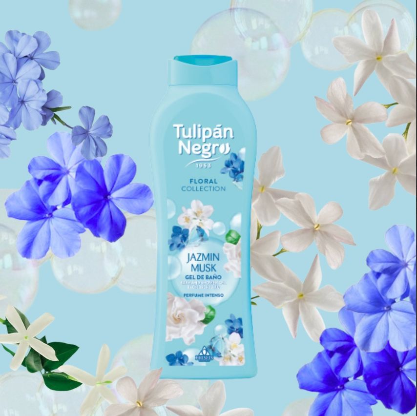 Gel de Banho Tulipan Negro 650ml Jazmin Musk 
