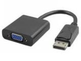 NTECH NBA400B CABO CONVERSOR DISPLAYPORT M PARA VGA F 0.20M PRETO - BULK
