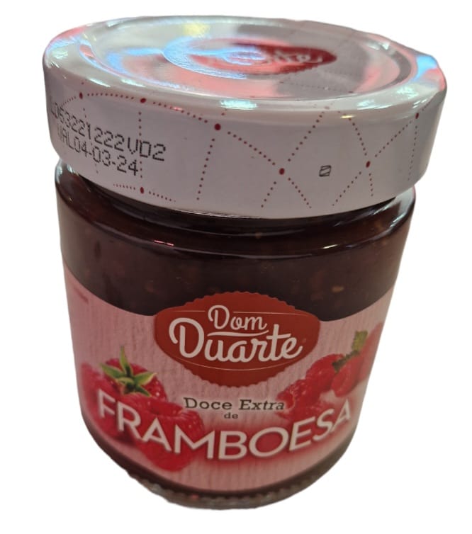 DOCE FRAMBOESA DOM DUARTE 220GR