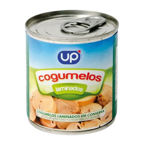 COGUMELOS LAMINADOS UP LATA 185G