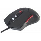 MOUSE MANHATTAN GAMING USB PRETO