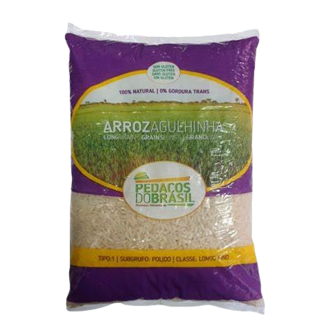 ARROZ AGULHA PEDAÇOS DO BRASIL 1KG