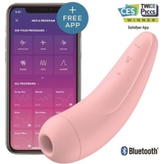 Estimulador SATISFYER Curvy 2+ (Rosa)