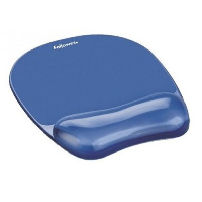 TAPETE P/ MOUSE FELLOWES C/ APOIO GEL AZUL