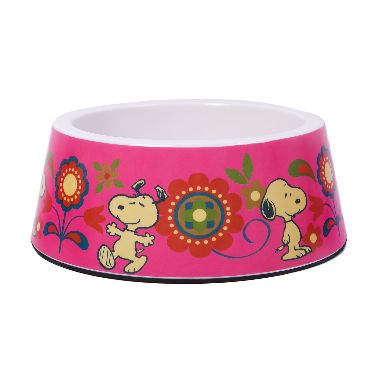 Comedouro Melamina Pink Flower - S