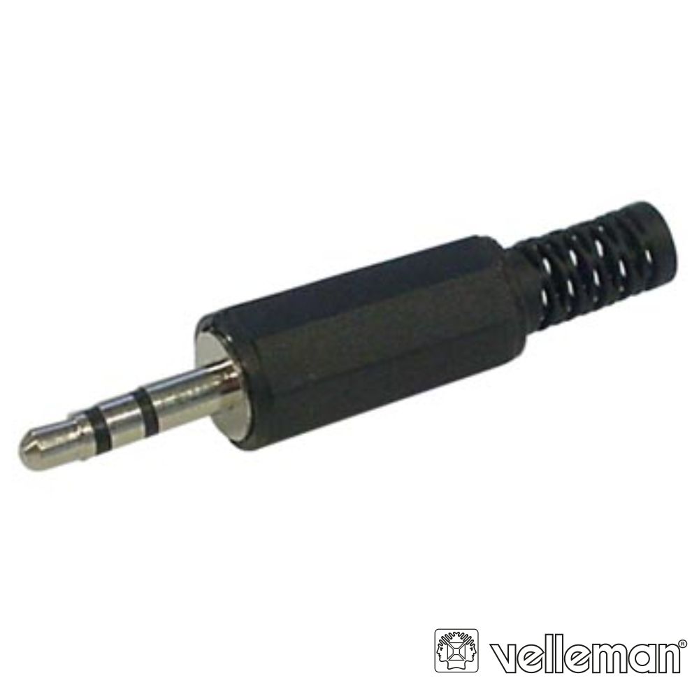 Ficha jack 3.5mm macho stereo