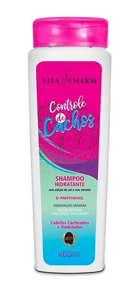 SHAMPOO CONTROLE DE CACHOS VITACHARM 400 ml - Loja Africana Rosa