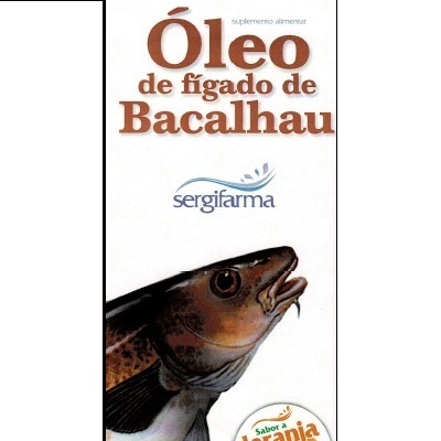 Oleo figado bacalhau 500ml Sergifarma