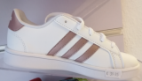 Adidas GrandCourtK-White 32