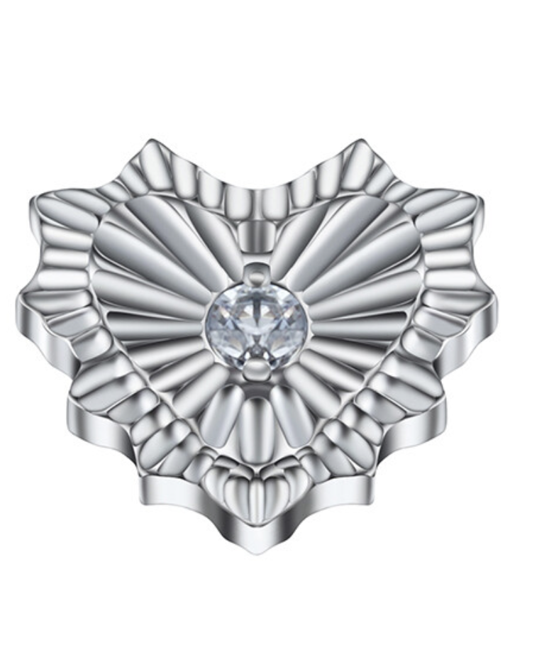 Piercing Heart CZ