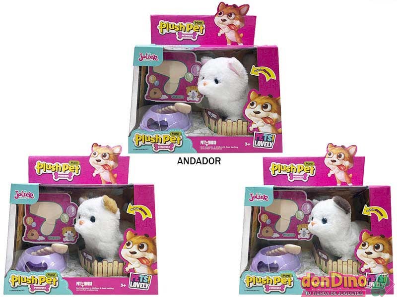 Electronic cat with accessories