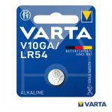 Pilha alcalina LR54/V10GA/AG10/LR1130 1.5V VARTA