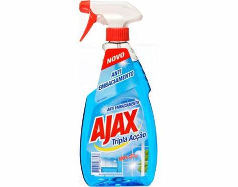 Ajax Tripla Ação Limpa Vidros SP 500ml