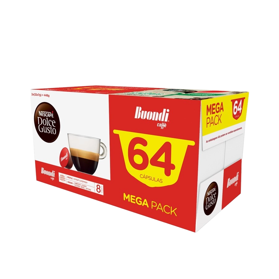 CAFE CAP BUONDI DOLCE GUSTO 64UN