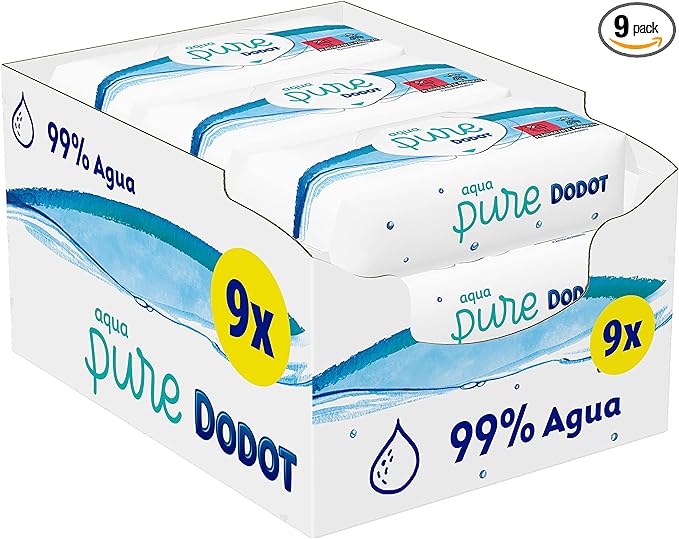 Toalhitas Bebé Aqua Pure Dodot (9x48)