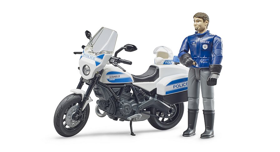 Policia com Moto Ducati