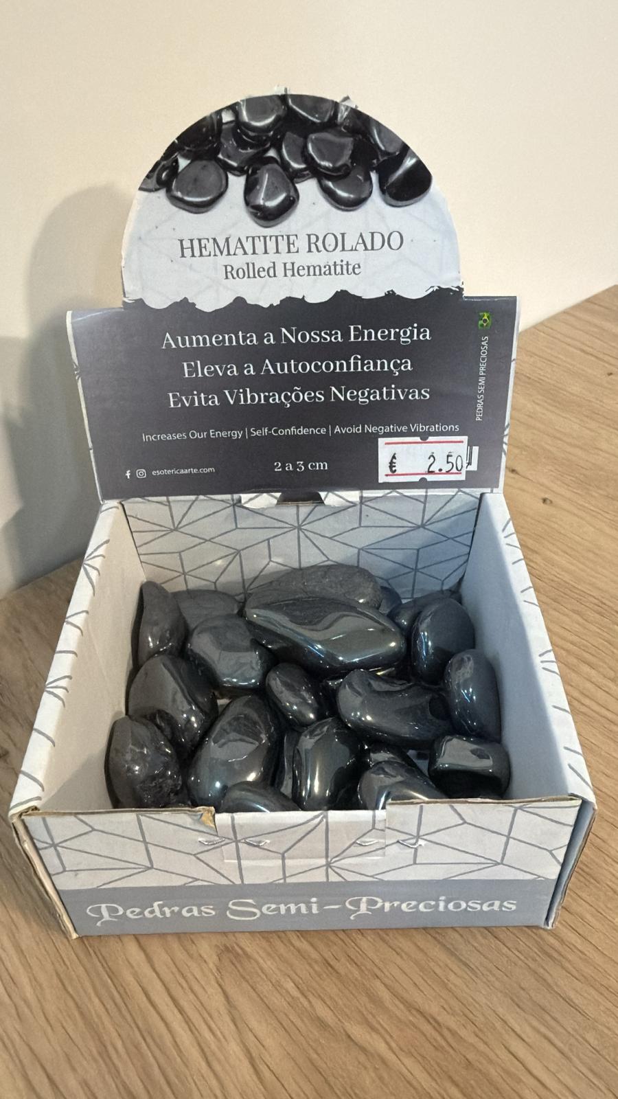 Pedra Hematite Rolado 