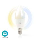 LÂMPADA LED BRANCO | QUENTE E FRIO | Wi-Fi|E14 | 470 lm | 4.9 W| VELA 