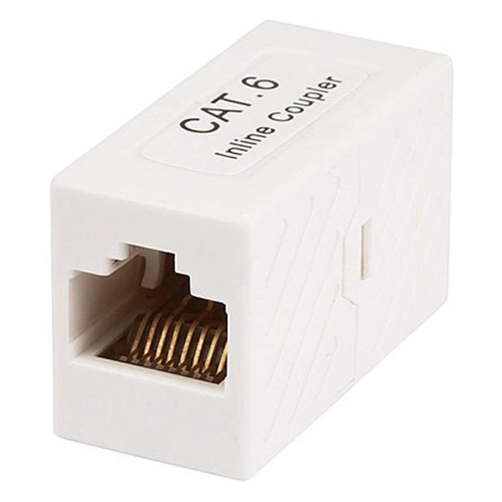 União RJ45 CAT.6A femea/femea