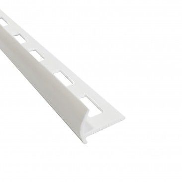 Perfil Pvc P/Azulejo Branco 8/9 - 2,60mt
