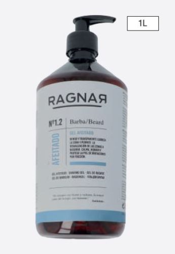 GEL DE BARBEAR TRANSPARENTE RAGNAR 1000ML ST