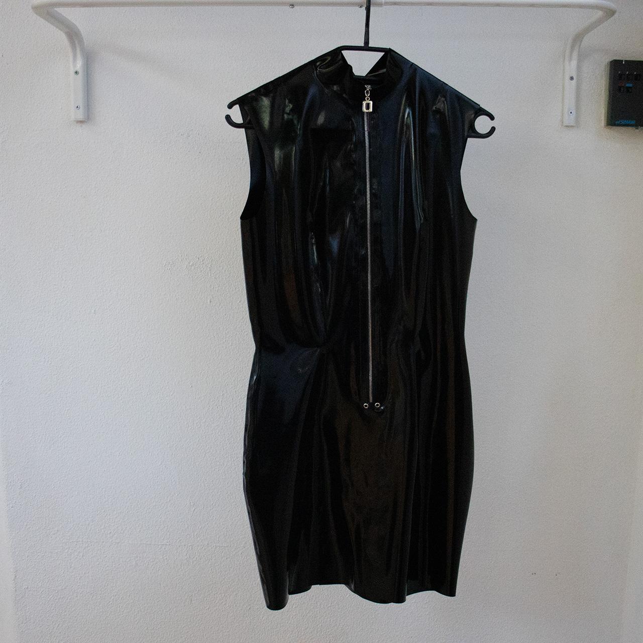 Vestido Manga Cava S Preto