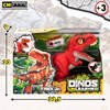 Dinossauro Com luz e sons T REX Jr. DINO UNLEASHED