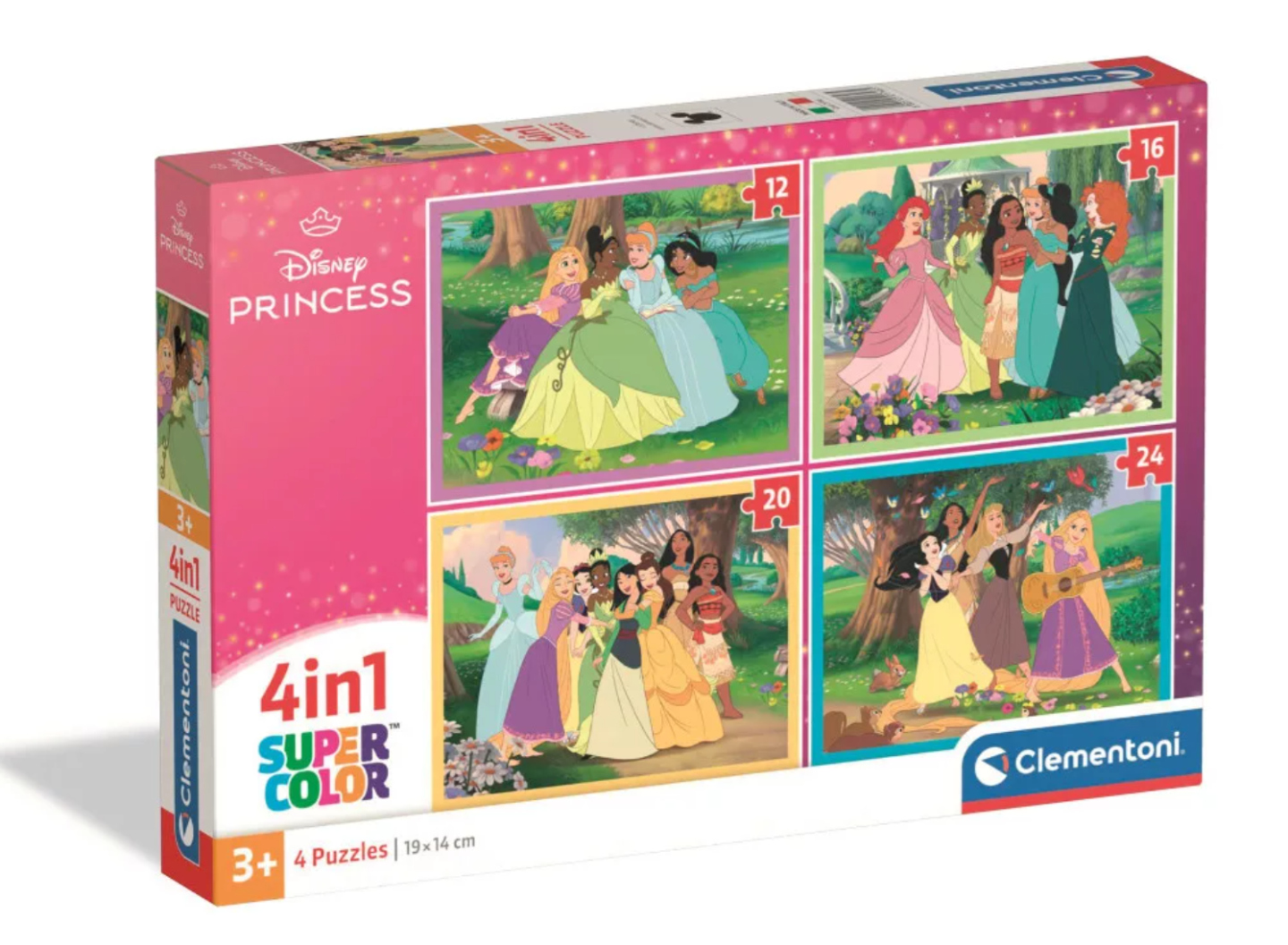 Puzzle Clementoni Princesas Disney 4 em 1