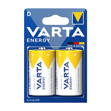 PILHAS ALCALINAS VARTA D BL2 ENERGY