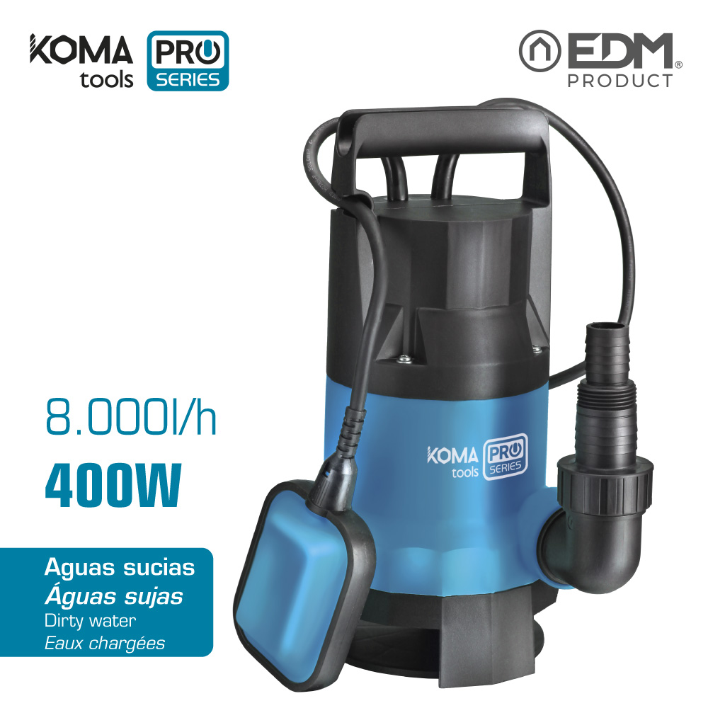 BOMBA AGUA SUJA 400W KOMA