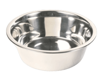 COMEDOURO TAÇA AÇO INOX 0.90L