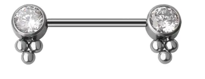 Piercing Mamilo Minie Gold