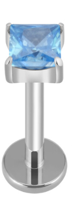 Ponto de luz Quadrado Aqua Blue