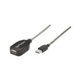 CABO USB-A 5MT (M) PARA USB-A (F) EXTENSÃO MANHATTAN