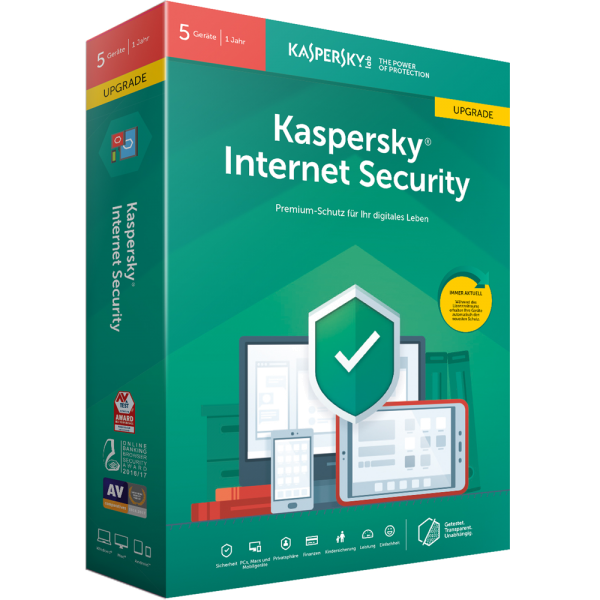 Kaspersky Internet Security 3 PC - Renovação